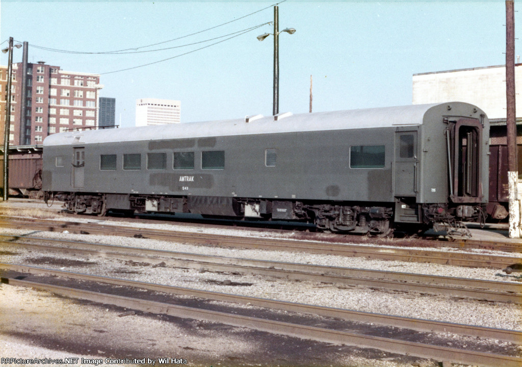 Amtrak Hospital Car 543